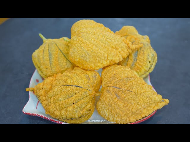 Crispy Fried Chips Recipes ! Quick, easy and very delicious ! Eating Perilla leaves ! ASMR