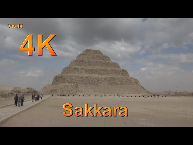 Totenstadt in Sakkara - Begräbnisstelle mit Pyramiden, Mastabas, Grabanlagen und Tempeln. Teil 6/17.