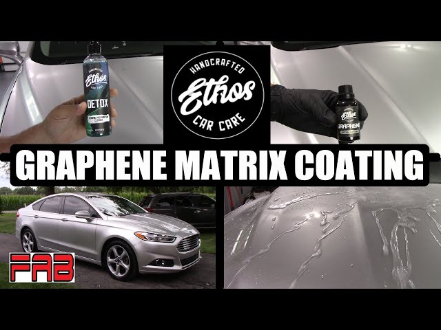 New Ethos Graphene Matrix Coating and Detox Ceramic Preparation Cleaner! Must See Results!