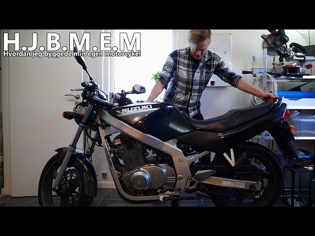 Hvordan jeg byggede min egen motorcykel DEL 1- At finde den rigtige MC