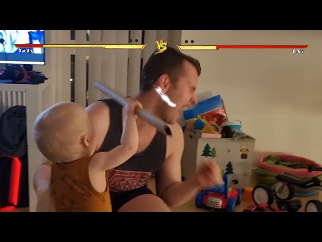 Mortal Kombat In Real Life - Dad VS Son