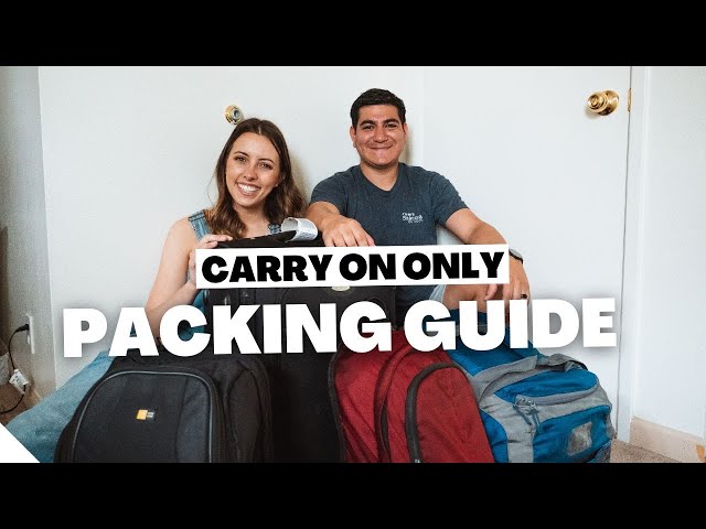 WHAT WE PACK FOR TRAVEL IN 2023 * CARRY-ON ONLY!*  For short-term OR long-term travel!