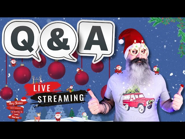 PODCAST LIVE Q&A | Dicembre 2023