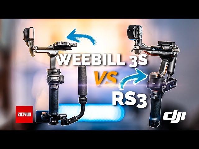 DJI RS3 vs ZHIYUN WEEBILL 3S - Which GIMBAL Should YOU GET?