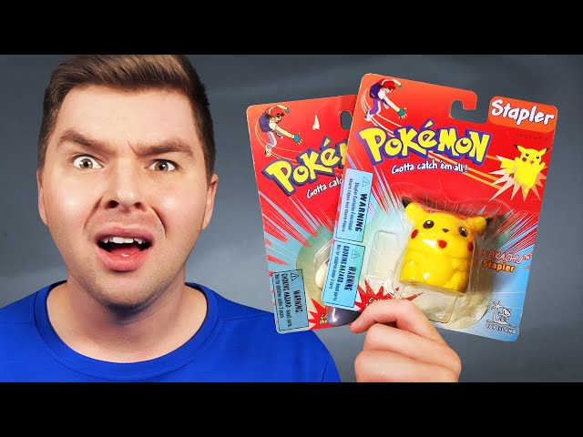 I Bought The Weirdest Official Pokemon Products