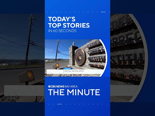 THE MINUTE: Suspects in custody, part of 680 closed, special master appointed to women's prison