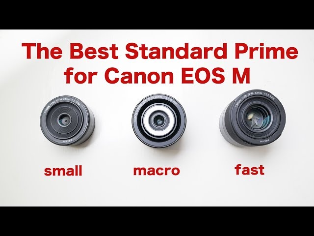 The Best Standard Prime for Canon EOS M