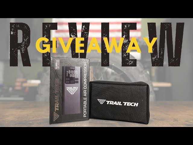 Trail Tech Portable Air Compressor and Tire Repair Kit In Depth Review