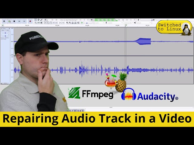 Fixing the Audio Track in a Video