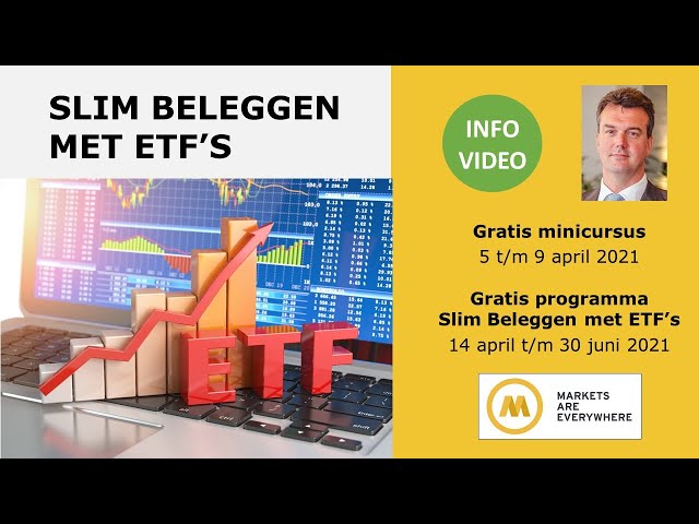 Gratis minicursus ETF's en programma Slim Beleggen met ETF's: doe je mee?