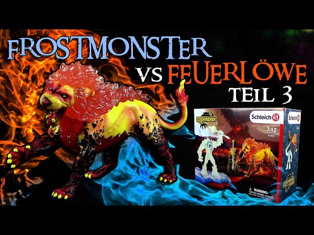 Schleich ® Eldrador ® Creatures - Frostmonster vs Feuerlöwe - Teil 3 - Kampf um die Superwaffe