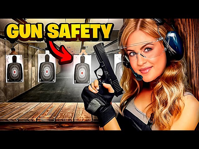 My First Time at the Shooting Range: Irish Girl Learns the 5 Rules of Gun Safety