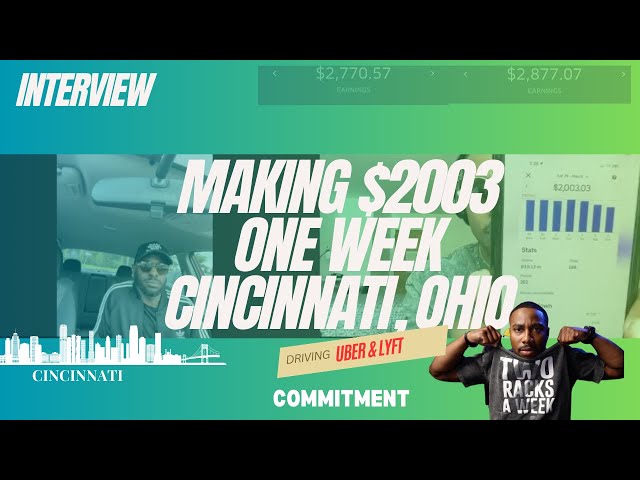 How Much Money Do Uber Drivers in Cincinnati , Ohio Make ? ( $2003 )