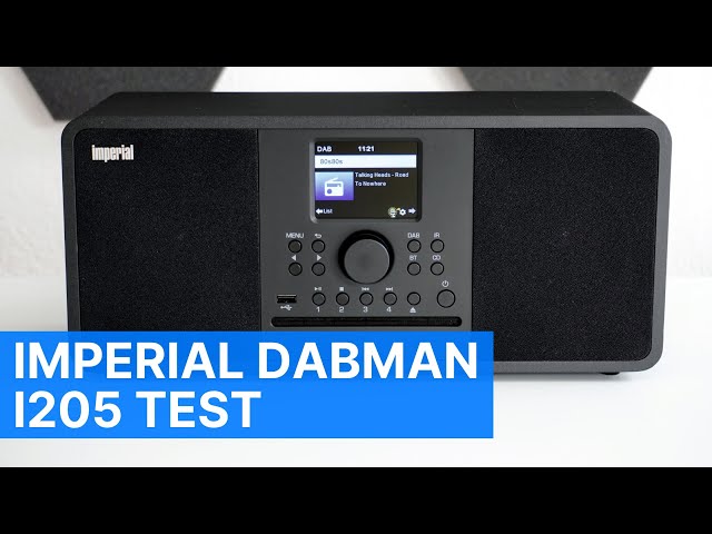 Imperial DABMAN i205 Test: Schicke Kompaktanlage mit DAB+, Internetradio, CD, Bluetooth u.v.m.