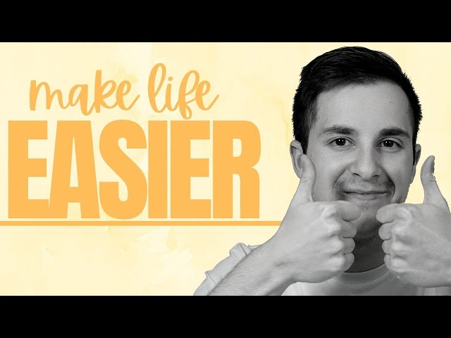 The Trick to Making Life Easier | Fix This Mistake Fast
