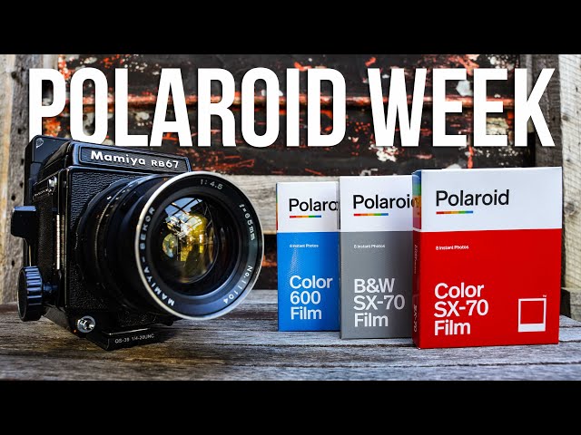 Shooting Polaroids with a Mamiya RB67