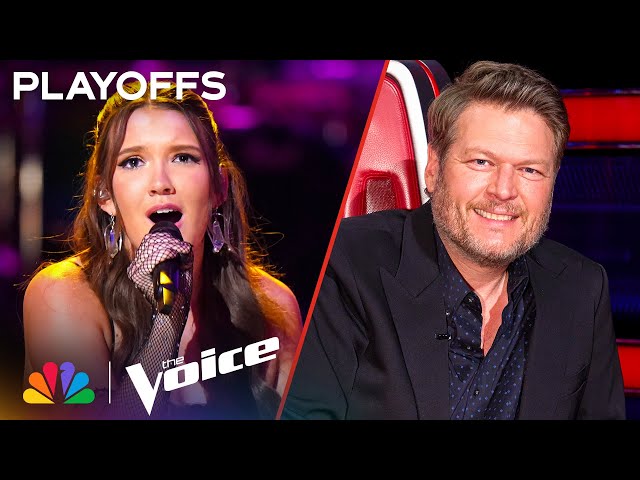 Rachel Christine Performs Paramore's "The Only Exception" | The Voice Playoffs | NBC