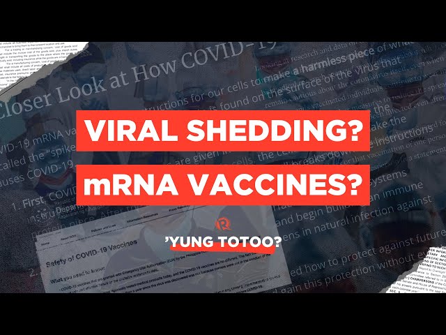 Nagkakalat ng virus ang nabakunahan na laban sa COVID-19? | ’Yung Totoo?