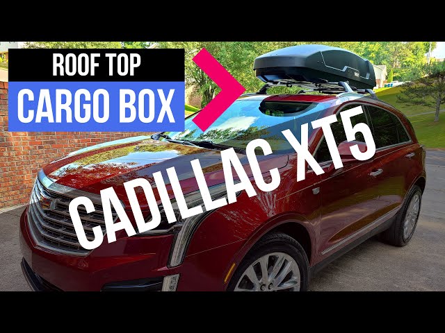 Thule Force XT Sport Roof Cargo Box on the Cadillac XT5 (Instructions & Review)