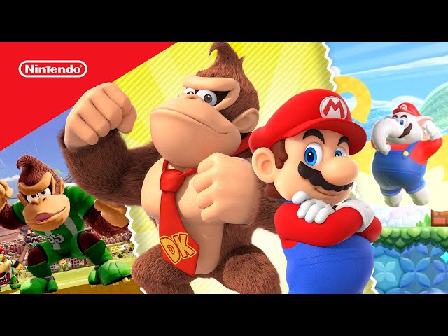 Meet Mario and Donkey Kong: Fierce Rivals or Best Buddies? 😎🤝 | @playnintendo