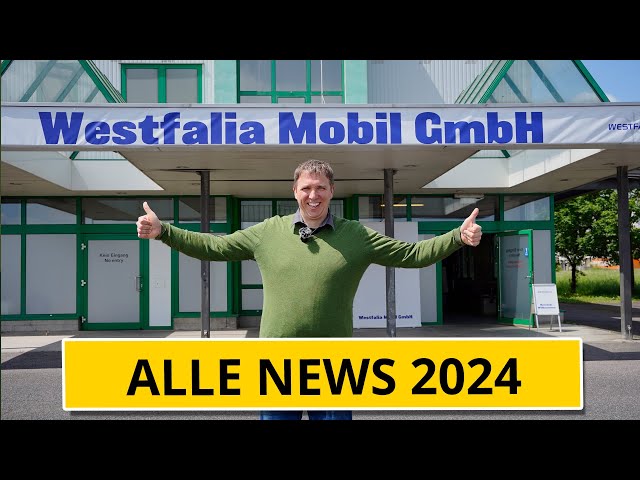 VLOG #1: Westfalia Modelljahr 2024: Die brandneuen Highlights - erste Eindrücke!