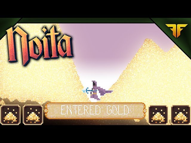 How to start any run with 250k gold in Noita (early access)