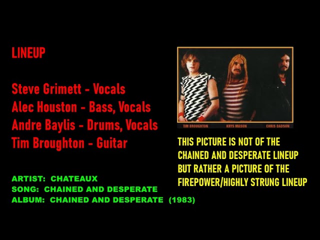 Chateaux - CHAINED AND DESPERATE
