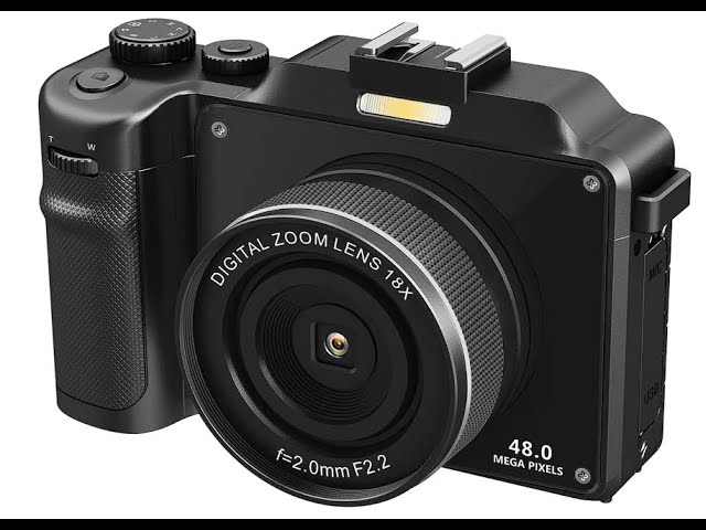 KOMERY Vlogging Camera 4K Digital Camera 48MP with 18X Digital Zoom with a 32GB Card!
