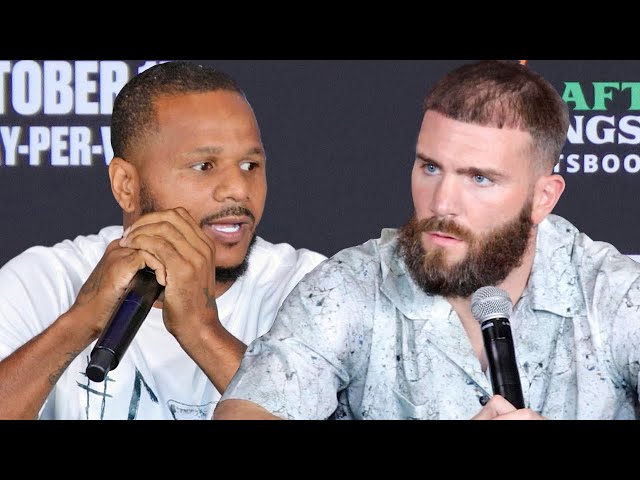 CALEB PLANT VS ANTHONY DIRRELL - FULL BACK & FORTH KICK OFF PRESS CONFERENCE VIDEO