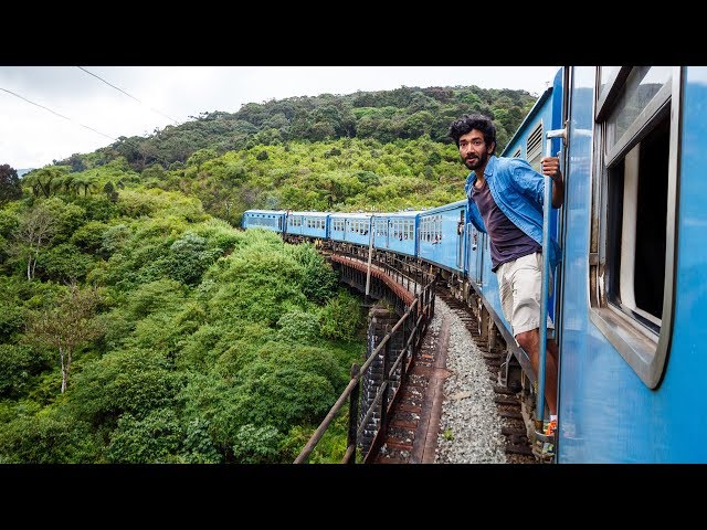 Being stalked across Sri Lanka - and the most beautiful train ride in the entire world