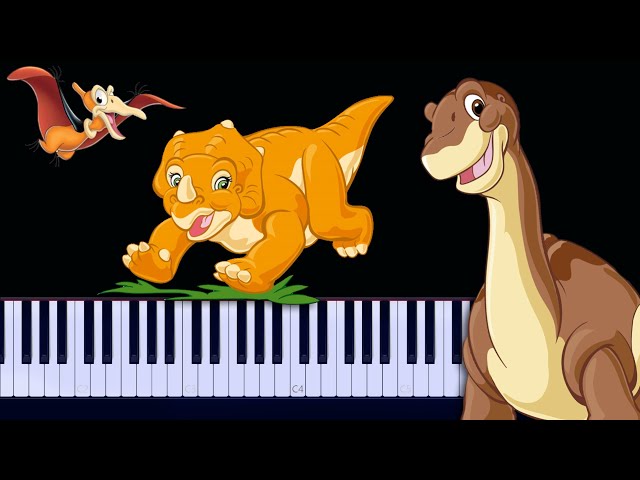The Land Before Time - If We Hold On Together Piano Tutorial