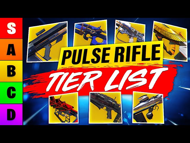 I Ranked Every EXOTIC Pulse Rifle in a Tier List