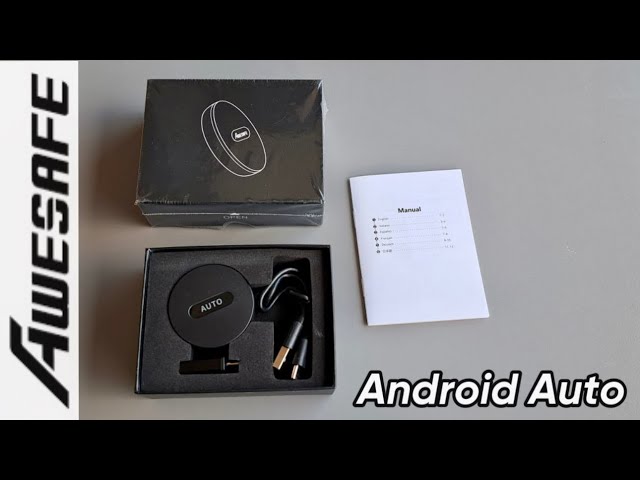 AWESAFE Android Auto Wireless Adattatore Plug and Play
