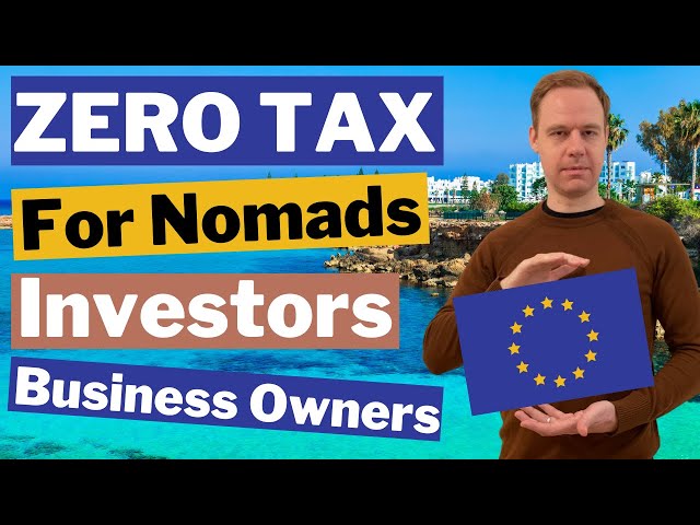 Cyprus Lowest Tax in Europe for Digital Nomads & Investors