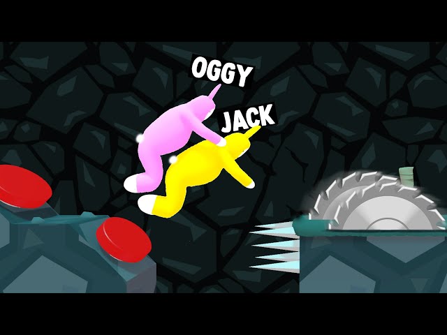 Try Not To FAIL Challenge In Super Bunny Man (FUNNY MOMENTS!) .ft Oggy