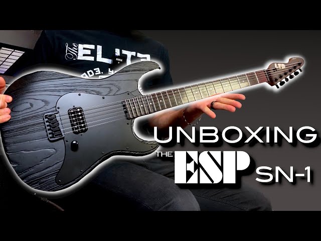 🎸UNBOXING The All New ESP LTD SN-1