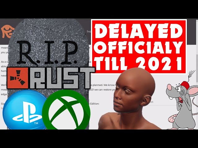 RUST IS OFFICIALY DELAYED ON CONSOLE! Latest News on Rust On Xbox And Playstation