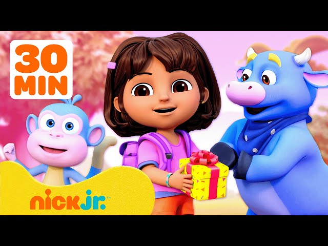 Dora | NIEUWE Dora beste vriendjes-marathon met Tico, Benny & meer! | 30 minuten | Nick Jr.
