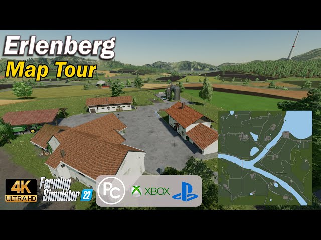 Erlenberg | Map Tour | Farming Simulator 22