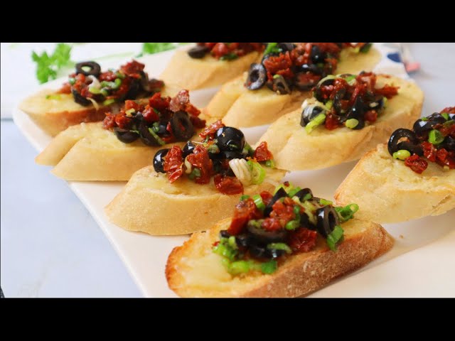 Italian Bruschetta ✔✔ | Appetizer | Quick & Easy Recipe