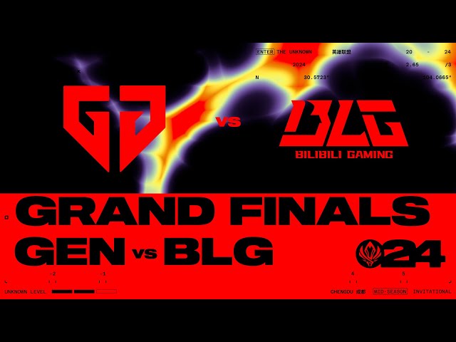 GEN vs BLG | Grand Finals | MSI 2024