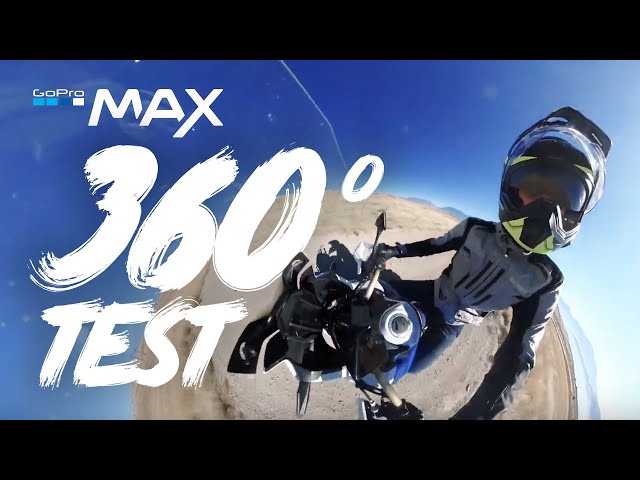 GoPro MAX 360 Video Motorcycle Test