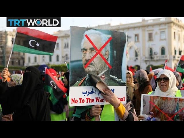 Libya on the Brink: Protesters condemn Trump's call to Haftar