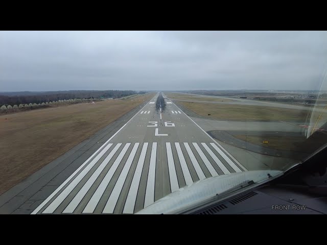 PILOT’S VIEW! Smoothest Landing @ Charlotte, NC!