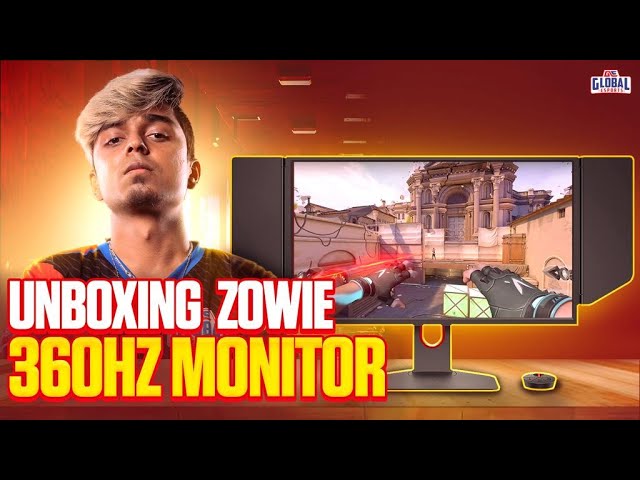 SkRossi : Unboxing and Reveiwing XL2566k | 360hz Zowie Monitor
