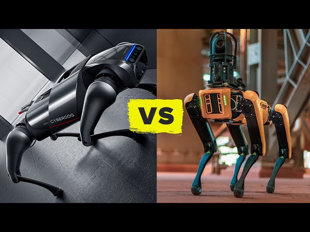 Xiaomi Cyber Dog vs. Boston Dynamics Spot! (Watch their reveals)