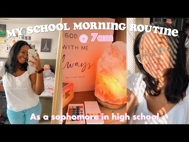 Spring School Morning Routine *As A Sophomore*