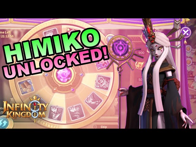 Unlocking Himiko! NEW Shadow Immortal! - Infinity Kingdom