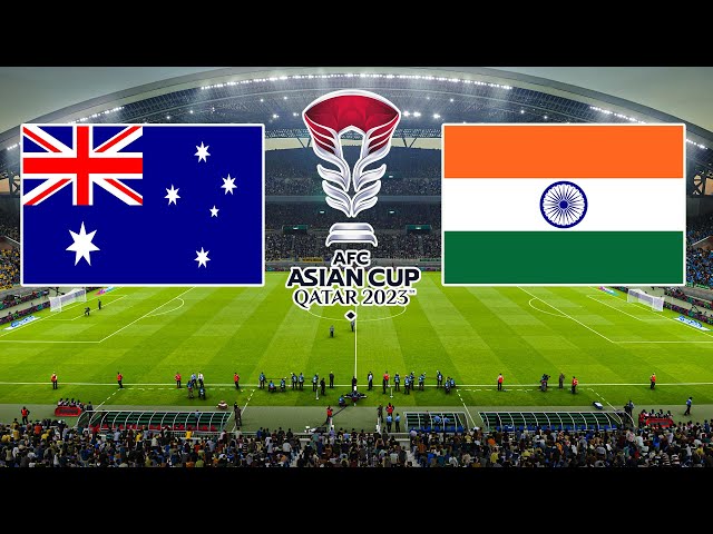 Australia Vs India  | ASIAN CUP 2024 Full Match  - eFootball PES   Gameplay