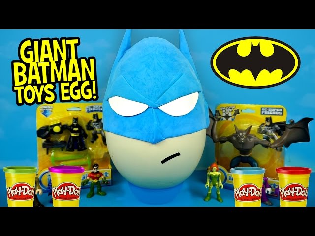 Batman Toys Play Doh Surprise Egg by KidCity